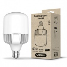 Лампа светодиодная VIDEX A118 50W E40 5000K 220V (24310)