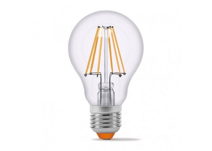 Лампа светодиодная VIDEX Filament A60F 7W E27 4100K 220V (23671)