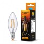 Лампа светодиодная VIDEX Filament C37FD 4W E14 4100K 220V диммерная (23927)