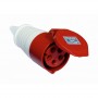 Розетка ElectrO РС -214 3 полюса + PE 16А 400В IP44 (PC214)
