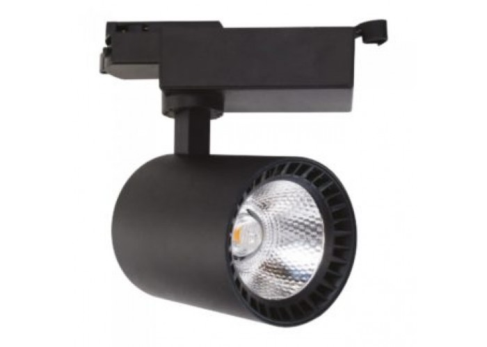 Светильник светодиодный трековый Ledmax 40 Вт 4200К черный (TRL40W9 BL)