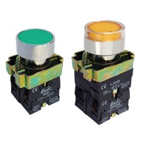Кнопка ElectrO ВА31 зеленая 22mm NO + NC (ВА31NONCG)