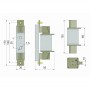 Плавкая вставка предохранителя ElectrO ППН-1-0, 25А (PPN1025)