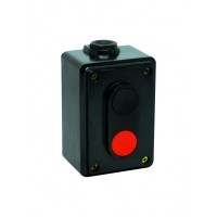 Пост кнопочный ElectrO ПК722-2 10A 230/400B корпус карболит, 1 красная, 1 черная (PK7222RB44)