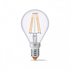 Лампа светодиодная VIDEX Filament G45F 4W E14 4100K 220V (23687)