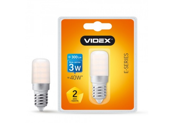 Лампа светодиодная VIDEX ST25e 3W E14 4100K 220V (24631)
