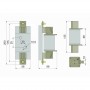 Плавкая вставка предохранителя ElectrO ППН-1-1, 100А (PPN11100)