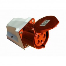 Розетка ElectrO РС -144 3 полюса + PE 125А 400В IP54 (PC144)