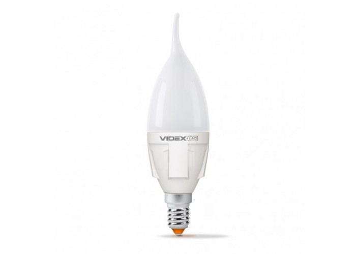 Лампа светодиодная VIDEX C37t 7W E14 4100K 220V (24139)