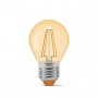 Лампа светодиодная VIDEX Filament G45FA 4W E27 2200K 220V (23690)