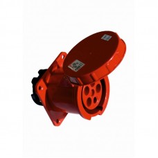 Розетка ElectrO РС -334 3 полюса + PE 63А 400В IP54 (PC334)