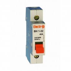 Выключатель нагрузки ElectrO ВН1-32 1 полюс 63A 230B (VN321063)