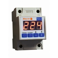 Автоматическое реле контроля напряжения ElectrO РКН-1 1 полюс +N 32А 7,0 кВт 230-270В (RКN1N32)