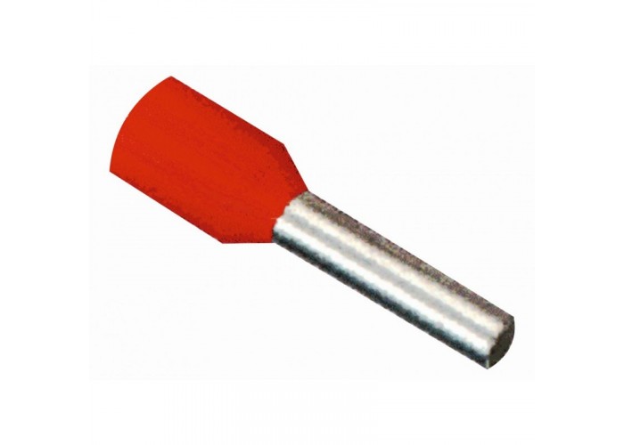 Наконечник трубчатый ElectrO НГ 6,3 - 12mm черный (NG06312B)