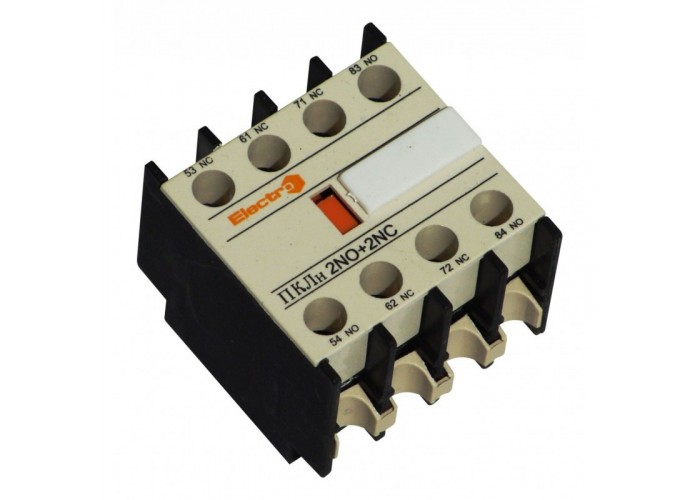Приставка ElectrO ПКЛн доп.контакты 2NО + 2NC (PKL2NO2NC)