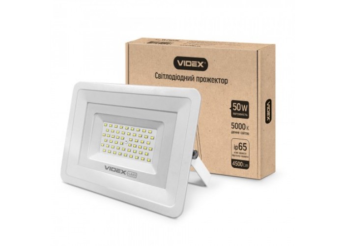 Прожектор светодиодный VIDEX 50W 5000K 220V (24354)