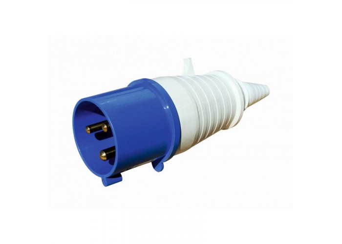 Вилка ElectrO РС -025 3 полюса +PE+N 32А 400В IP44 (PC025)