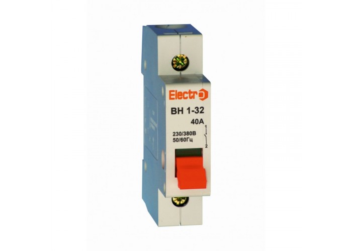 Выключатель нагрузки ElectrO ВН1-32 1 полюс 50A 230B (VN321050)