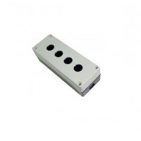 Корпус ElectrO КПК для установки кнопок 4 отв. белый (KPK4W)