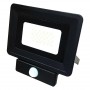 Прожектор светодиодный Biom BLACK SENSOR S4-SMD-30-Slim 220В 30Вт  холодный белый  (10027)