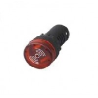 Зуммер - звуковой и светосигнальный индикатор ElectrO AD22R 22mm красный 230В АC (AD22R230R)