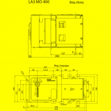 Переключатель нагрузки 1-0-2 с мотор-приводом ETI LA3 MO CO (4667322)