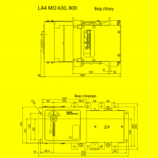Перемикач навантаження 1-0-2 з мотор-приводом ETI LA4 MO, CO (4667324)