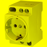 Розетка на DIN-рейку ETI 002414021 t-2P+Z Schuko