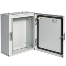 Металевий бокс Hager FL104A Orion Plus IP65 непрозорі двері 350x300x160мм
