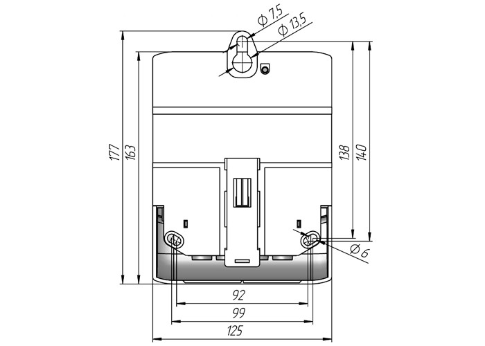 Электрический счётчик MTX1A10.DF.2L0-CO4 (реле) Teletec