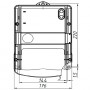 Электрический счетчик NIK 2303I АРК1Т 1600 ME (5-10A,+GSM)