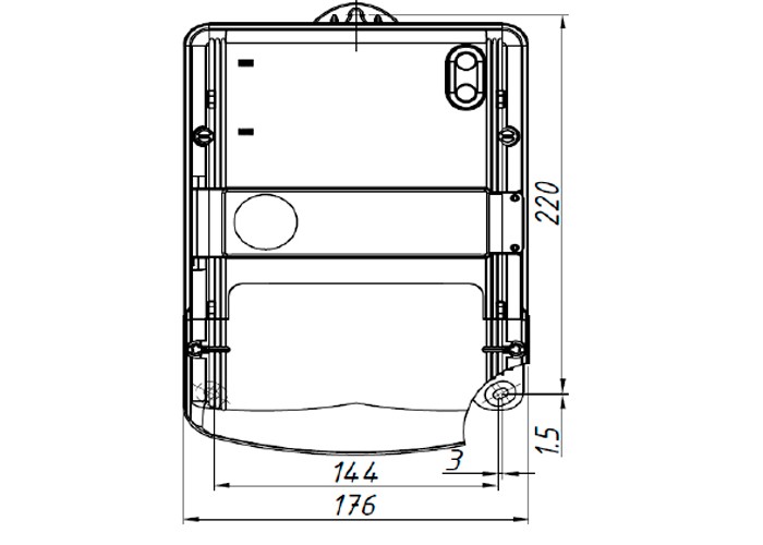Электросчетчик NIK 2303I АРП2Т 1600 ME (5-60A,+GSM)