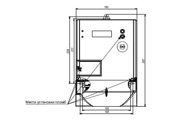Электрический счётчик MTX3R30.DH.4L0-RO4 (радиомодуль+реле) Teletec