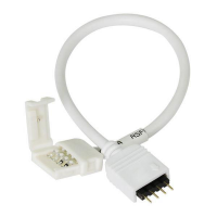 Коннектор SMD5050 RGB (провод 4 pin + зажим)