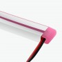 Заглушка цветная для светодиодного неона 6x12, Розовый