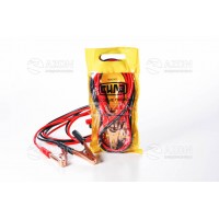 Пусковые провода 150А, 12V, Ø 7мм, 2,5м (кабель пусковой, прикуриватель аккумулятора) СИЛА