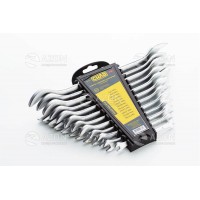 Набор ключей рожковых CrV 6-23, 24x27, 25х28, 30х32мм (12шт) СИЛА