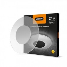LED світильник Videx Круглий 24W 4100K (VL-JTR-24S4)