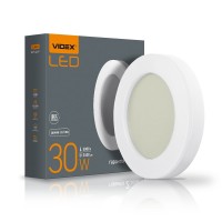 Точковий LED світильник коло ART VIDEX 30W 5000K IP65 (VL-BHFR-305)
