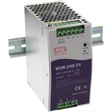 Блок питания на DIN-рейку Mean Well 240W 10A 24V WDR-240-24