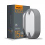 LED світильник Videx ЖКГ овальний 15W 5000K IP65 (VL-BH12O-155)