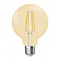 Світлодіодна лампа Biom G95 8W E27 2300-2500K FL-420 Amber
