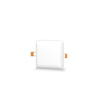 Точковий LED світильник безрамковий квадрат Videx 9W 4100K VL-DLFS-094
