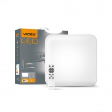 LED Світильник Smart Videx Star квадратний 72W 2800-6000К VL-CLSS-72