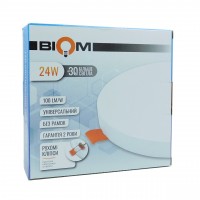Точковий LED світильник Biom 24W 5000К коло UNI-R-24W-5