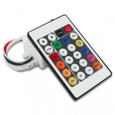 RGB контроллер Biom OEM SPI-IR24 IR 5-24V (24 кнопки) для Smart ленты 12217