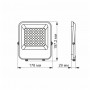 Світлодіодний прожектор Videx Premium F2 30W 5000К AC / DC12-48V VL-F2-305G-12V