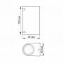 LED светильник архитектурный VIDEX AR022B 2xGU10 IP54 VL-AR022B