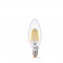 Світлодіодна лампа Videx Filament C37F 6W 3000K E14 VL-C37F-06143