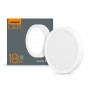 Точковий LED світильник круглий Videx Downlight 18W 5000K VL-DLRS-185